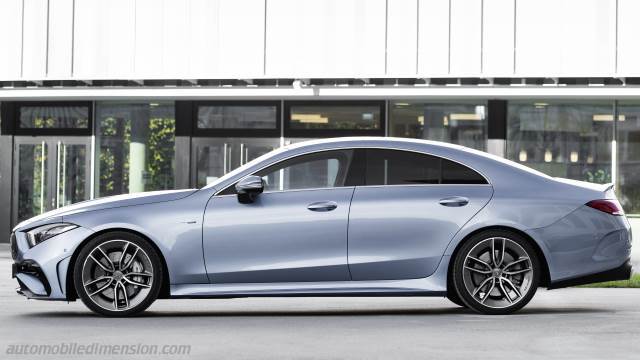 Exterieur detail van de Mercedes-Benz CLS Coupé