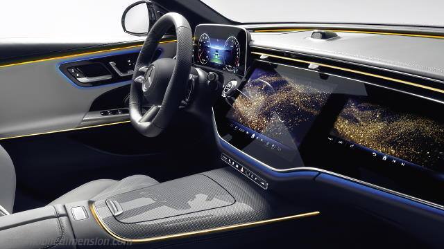 Détail intérieur de la Mercedes-Benz E