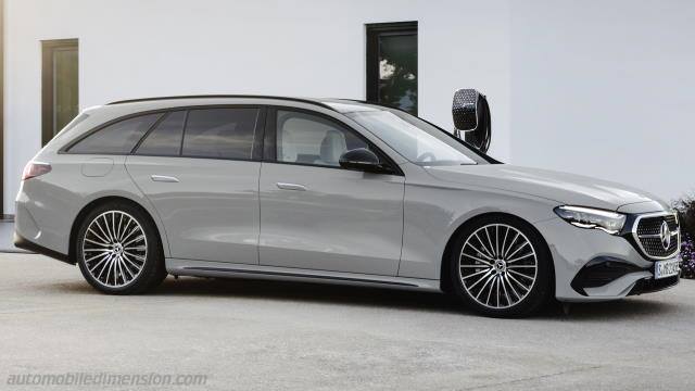 Dettaglio esterno della Mercedes-Benz E Estate