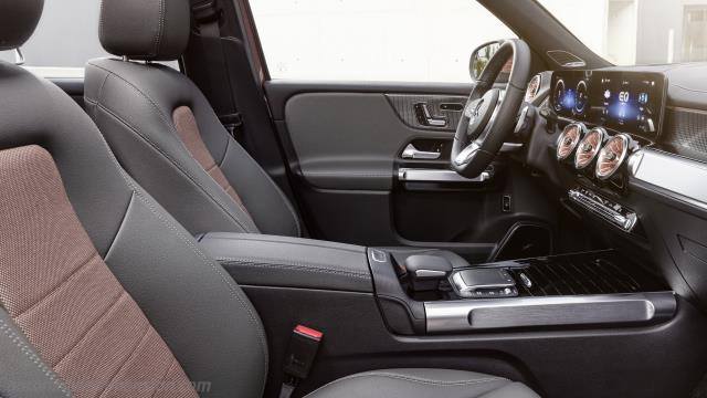 Interior detail of the Mercedes-Benz EQB