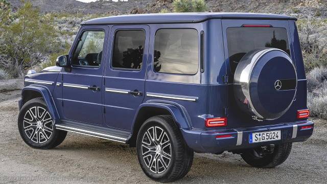 Exterior of the Mercedes-Benz G