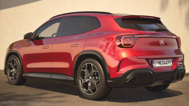 Exterior of the Mercedes-Benz GLA
