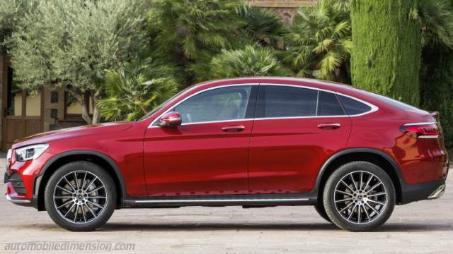 Exteriör av Mercedes-Benz GLC Coupé