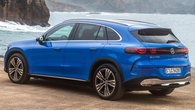 Exterior of the Mercedes-Benz GLC Electric