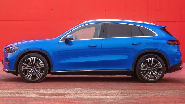 Exterior detail of the Mercedes-Benz GLC Electric