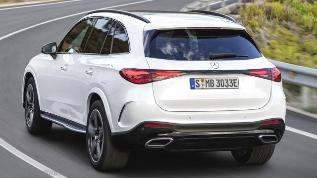 Exterieur van de Mercedes-Benz GLC SUV