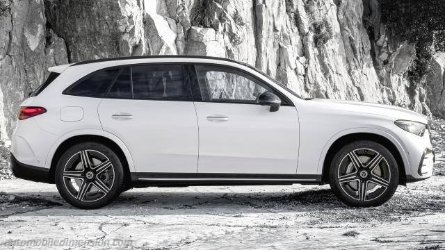 Exterior detail of the Mercedes-Benz GLC SUV