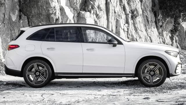 Exterieur detail van de Mercedes-Benz GLC SUV