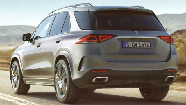 Mercedes Benz Gle Suv Abmessungen Und Kofferraumvolumen