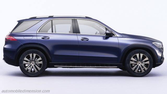 Détail extérieur de la Mercedes-Benz GLE SUV