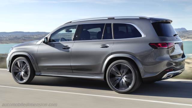 Exterior of the Mercedes-Benz GLS