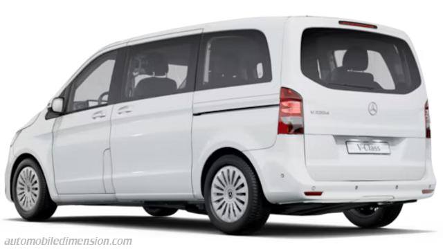 Esterno della Mercedes-Benz V ct