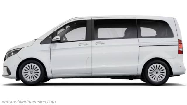 Dettaglio esterno della Mercedes-Benz V ct