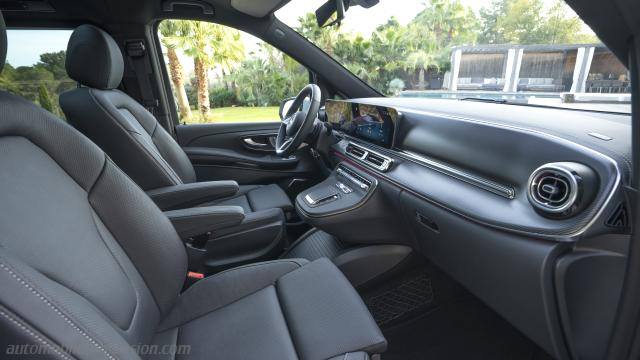 Dettaglio interno della Mercedes-Benz V ct