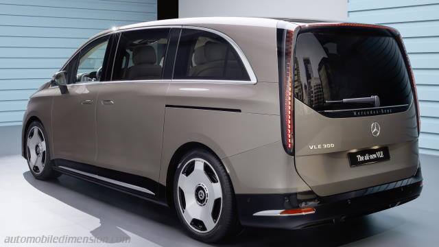 Exterior of the Mercedes-Benz VLE
