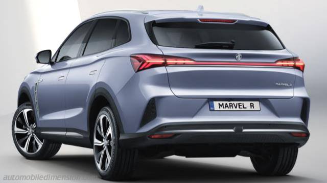 Exterieur van de MG Marvel R