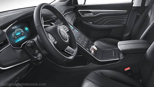 Interieur detail van de MG Marvel R