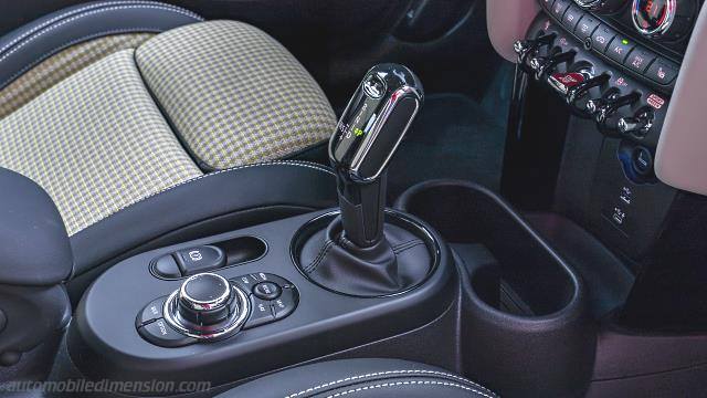 Interior detail of the MINI 5-door