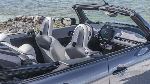 Interior detail of the MINI Cooper Cabrio