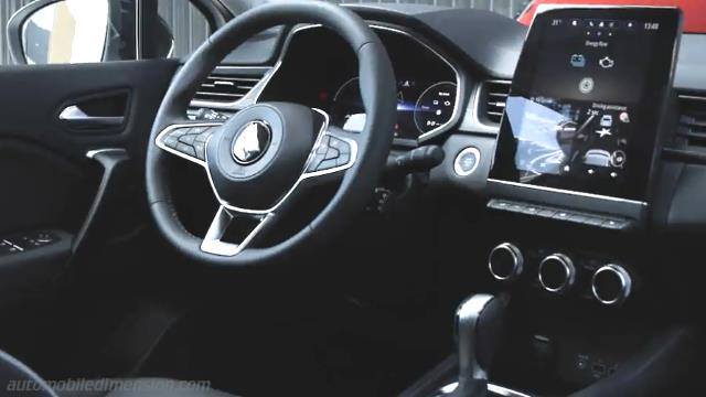 Interior detail of the Mitsubishi ASX