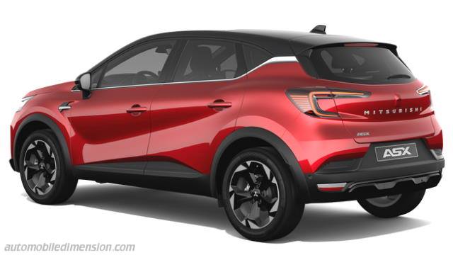 Exterior of the Mitsubishi ASX