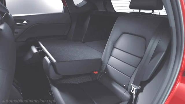 Interior detail of the Mitsubishi ASX
