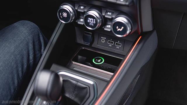 Interieur detail van de Mitsubishi COLT