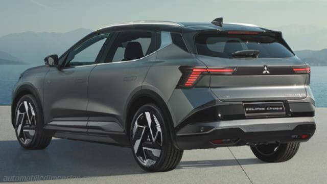 Exterior of the Mitsubishi Eclipse Cross