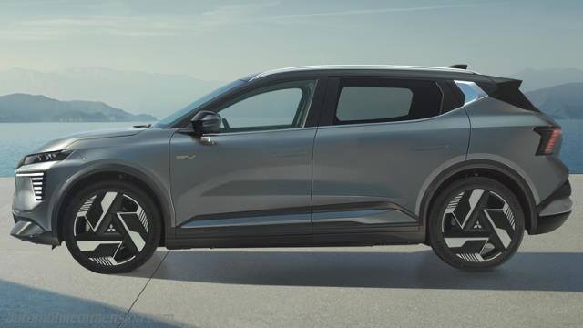 Exterior detail of the Mitsubishi Eclipse Cross