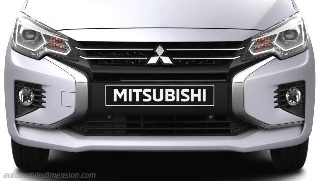 Esterno della Mitsubishi Space Star