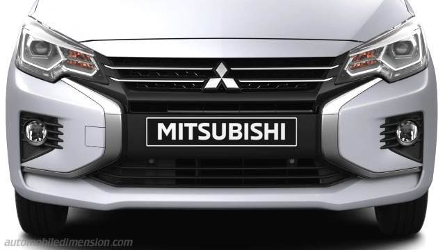 Exteriör av Mitsubishi Space Star