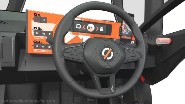 Interior detail of the Mobilize Duo