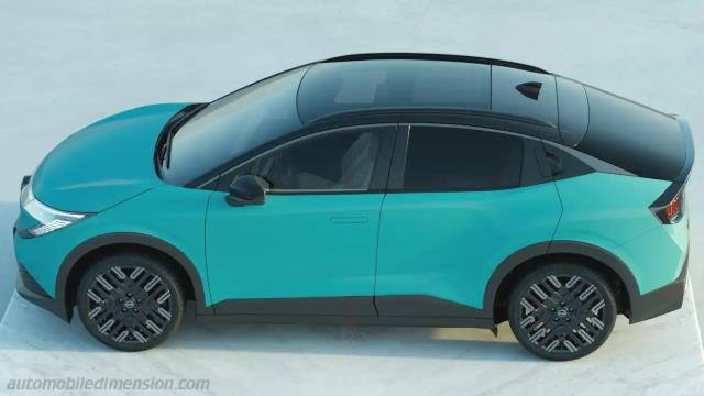 Détail extérieur de la Nissan Leaf
