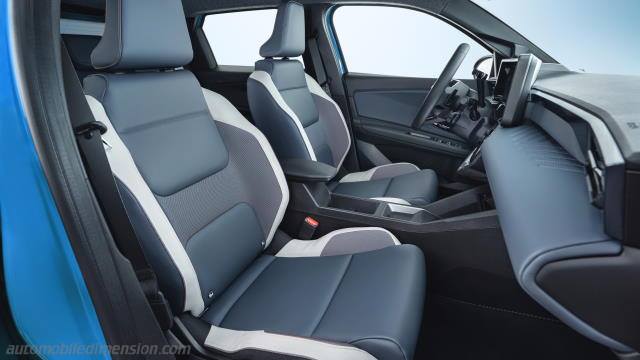 Interior detail of the Nissan Micra