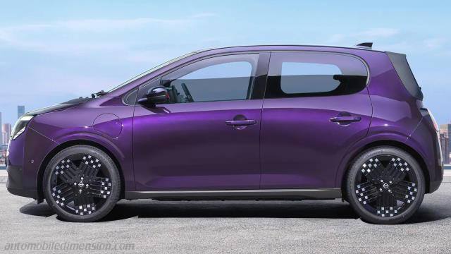 Exterior of the Nissan Pixo