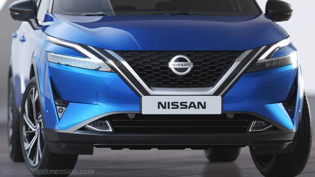 Dettaglio esterno della Nissan Qashqai