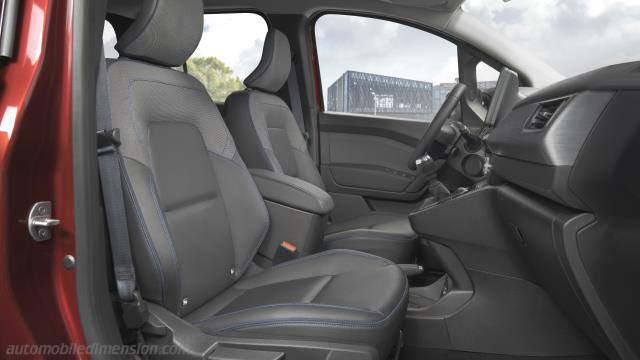 Interieur detail van de Nissan Townstar