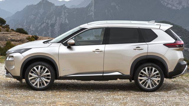 Dettaglio esterno della Nissan X-Trail