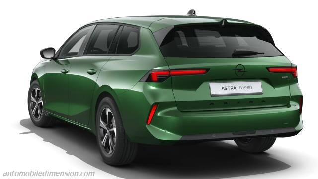 Exterieur des Opel Astra Sports Tourer