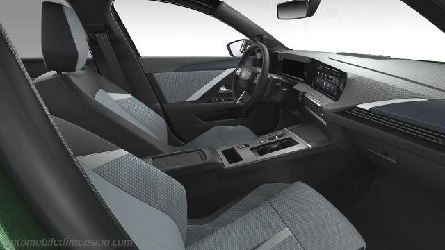 Interieurdetail des Opel Astra Sports Tourer