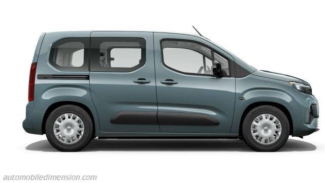 Exterior detail of the Opel Combo