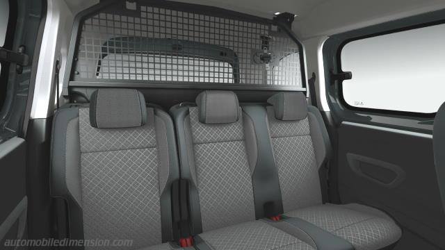 Détail intérieur de l'Opel Combo