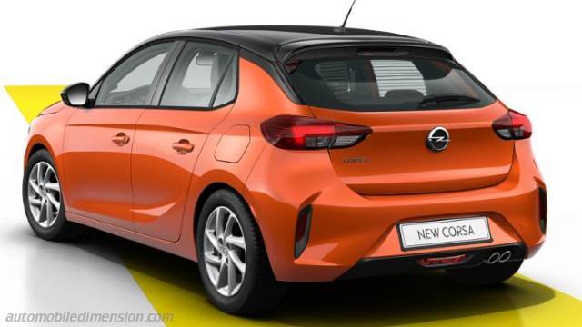 Opel Corsa Abmessungen Und Kofferraumvolumen Elektro Und Thermisch