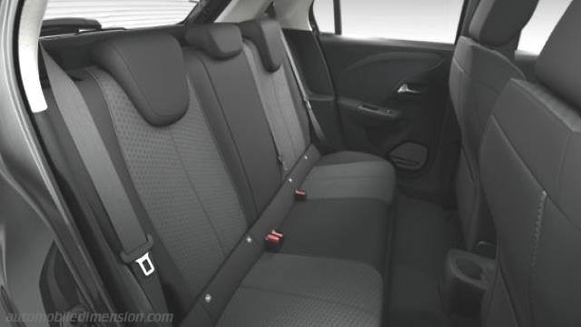 Interieurdetail des Opel Corsa