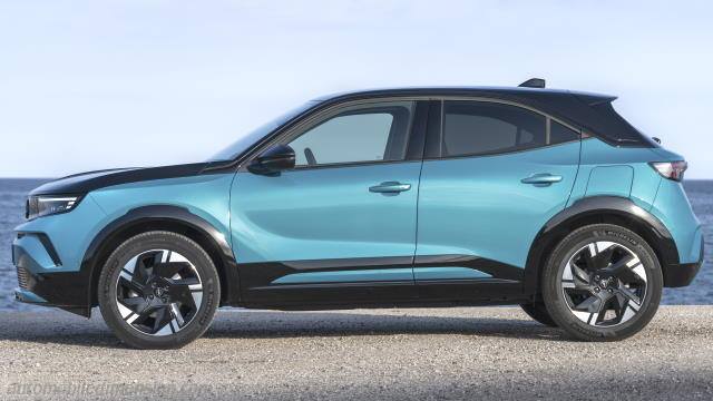 Dettaglio esterno dell'Opel Mokka