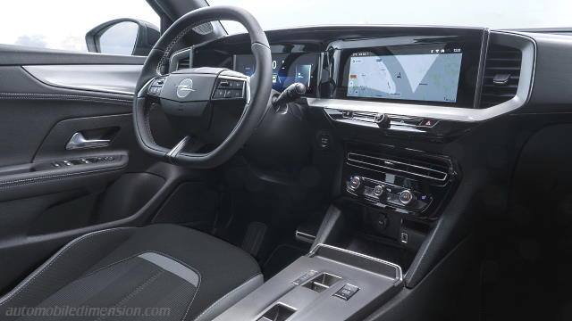 Dettaglio interno dell'Opel Mokka