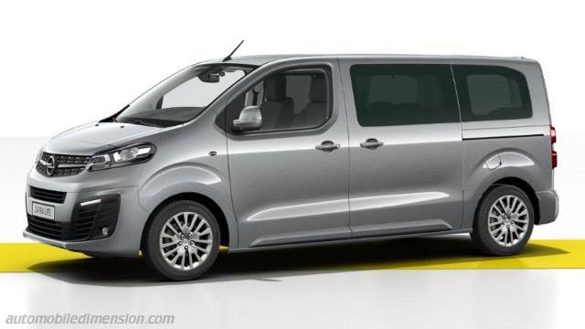 Opel Zafira Life M Dimensions And Boot Space Electric And Thermal