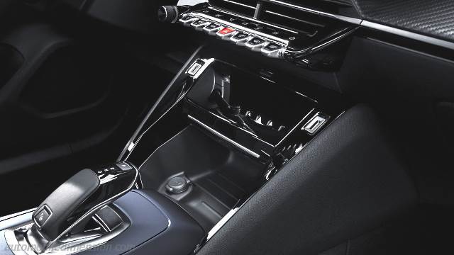Interior detail of the Peugeot 2008
