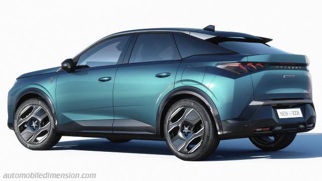 This Is The New 2024 Peugeot E-3008 Electric Coupe-SUV