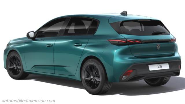 Exterieur des Peugeot 308